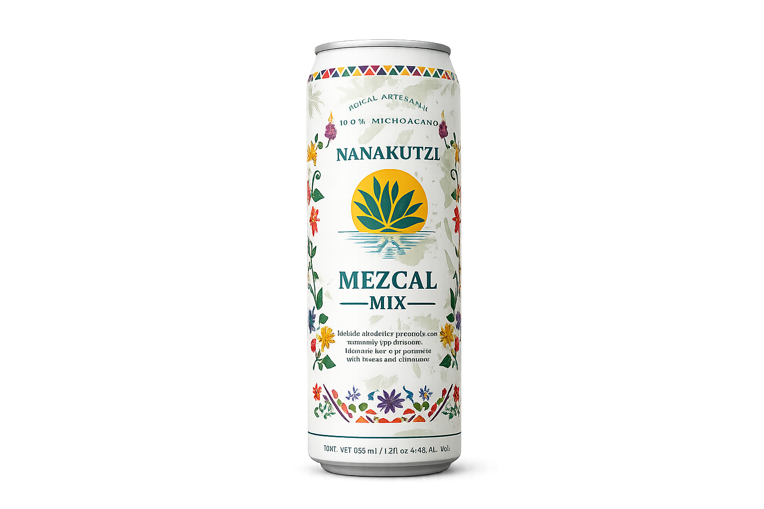 Lata de Mezcal Mix Nanakutzi 355 ml